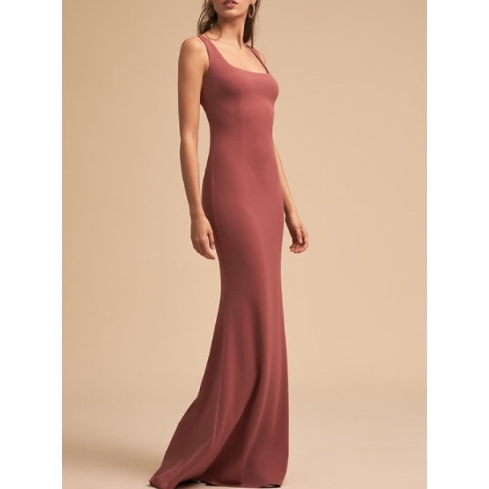 Anthropologie Mauve Maxi Dress